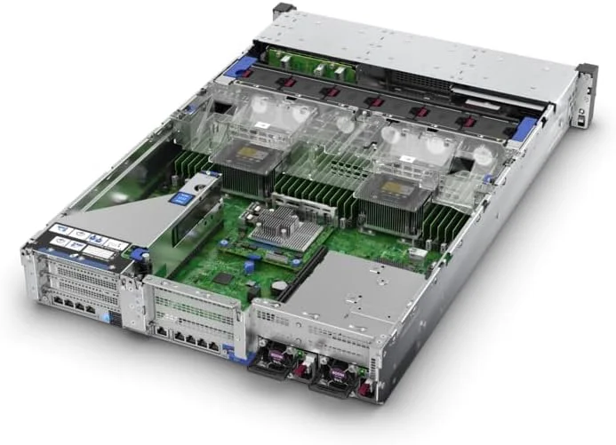 سرور رکمونت 2U اچ پی ای HPE ProLiant DL380 G10 - پردازنده 1x Intel Xeon Silver 4210R 2.40 GHz - رم 32 گیگابایت - کنترلر Serial ATA/600, 12Gb/s SAS