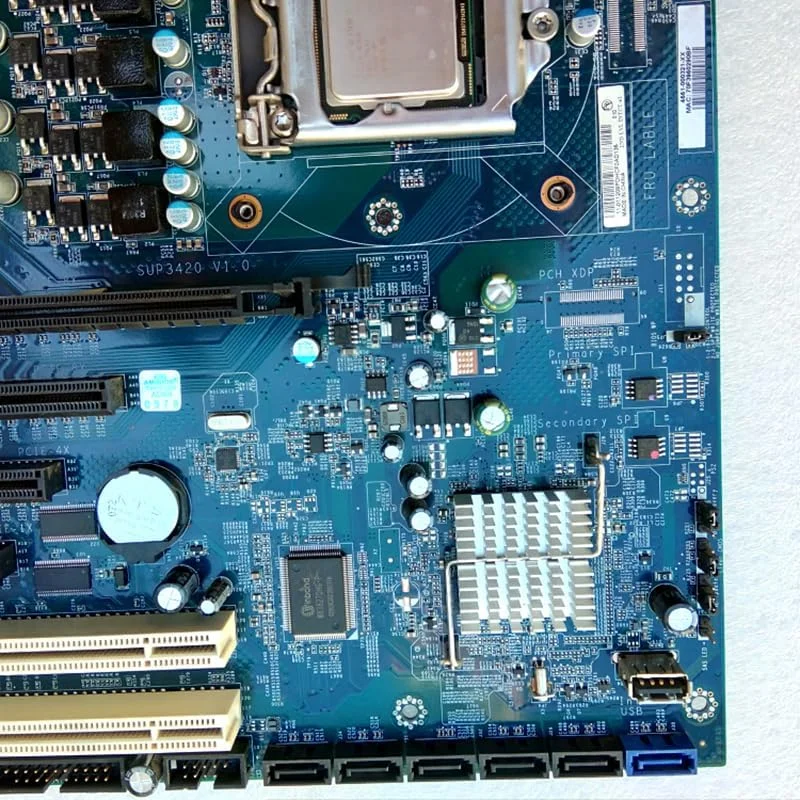 مادربرد سرور اصلی LENOVO مدل T168 G6 X3430 SUP3420 V1.0 S3420 تست شده و سالم
