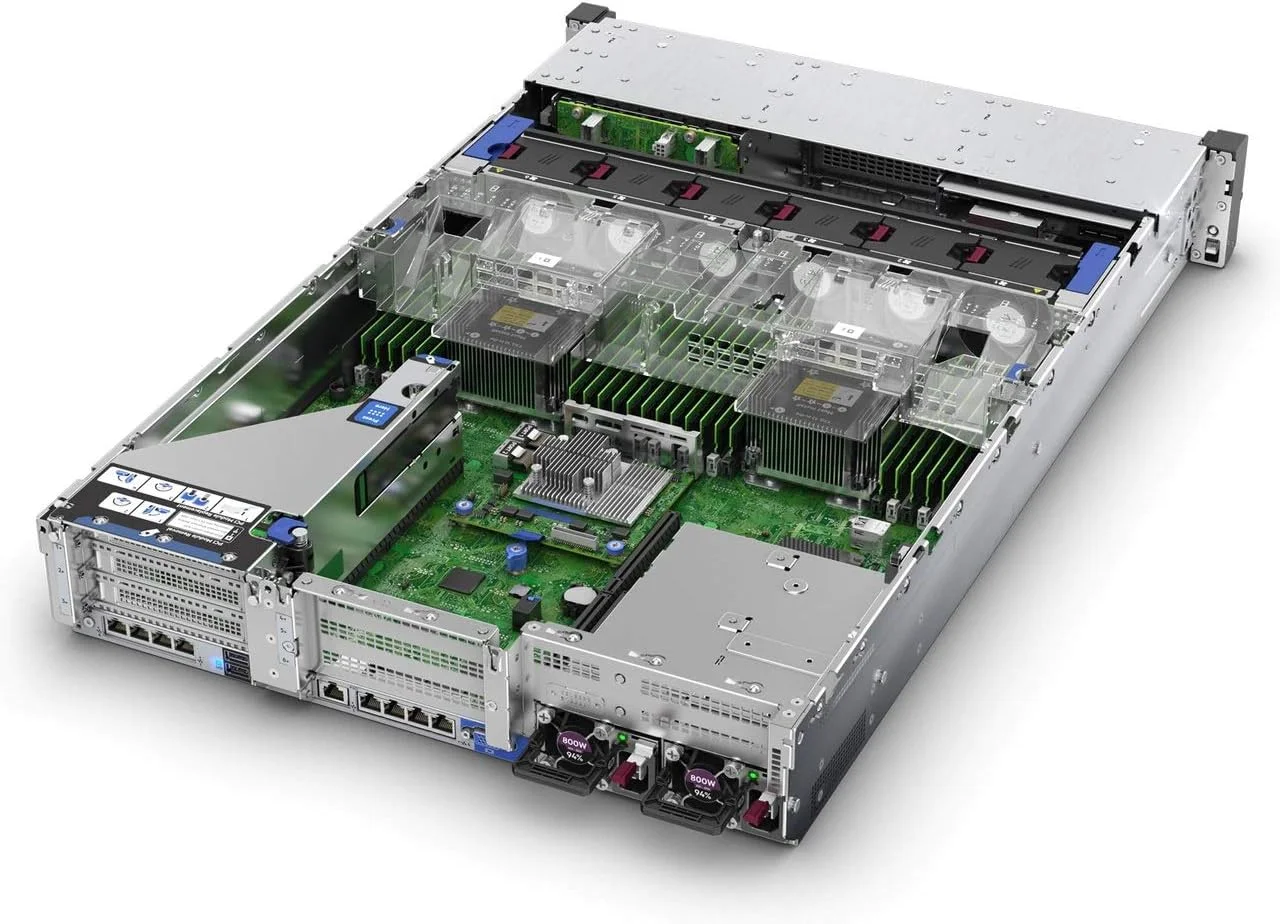 سرور HPE ProLiant DL380 Gen10 SMB - سرور - قابل نصب در رک - 2U - دو طرفه - 1 پردازنده Xeon Silver 4208/2.1 GHz - رم 16 گیگابایت - SATA/SAS - تعویض سریع 2.5 اینچ - بدون هارد دیسک - GigE - مانیتور: ندارد سرور HPE ProLiant DL380 Gen10 SMB - سرور - قابل نصب در رک - 2U - دو طرفه - 1 پردازنده Xeon Silver 4208/2.1 GHz - رم 16 گیگابایت - SATA/SAS - تعویض سریع 2.5 اینچ - بدون هارد دیسک - GigE - مانیتور: ندارد