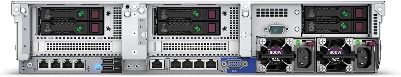 سرور HPE ProLiant DL380 Gen10 SMB - سرور - قابل نصب در رک - 2U - دو طرفه - 1 پردازنده Xeon Silver 4208/2.1 GHz - رم 16 گیگابایت - SATA/SAS - تعویض سریع 2.5 اینچ - بدون هارد دیسک - GigE - مانیتور: ندارد سرور HPE ProLiant DL380 Gen10 SMB - سرور - قابل نصب در رک - 2U - دو طرفه - 1 پردازنده Xeon Silver 4208/2.1 GHz - رم 16 گیگابایت - SATA/SAS - تعویض سریع 2.5 اینچ - بدون هارد دیسک - GigE - مانیتور: ندارد