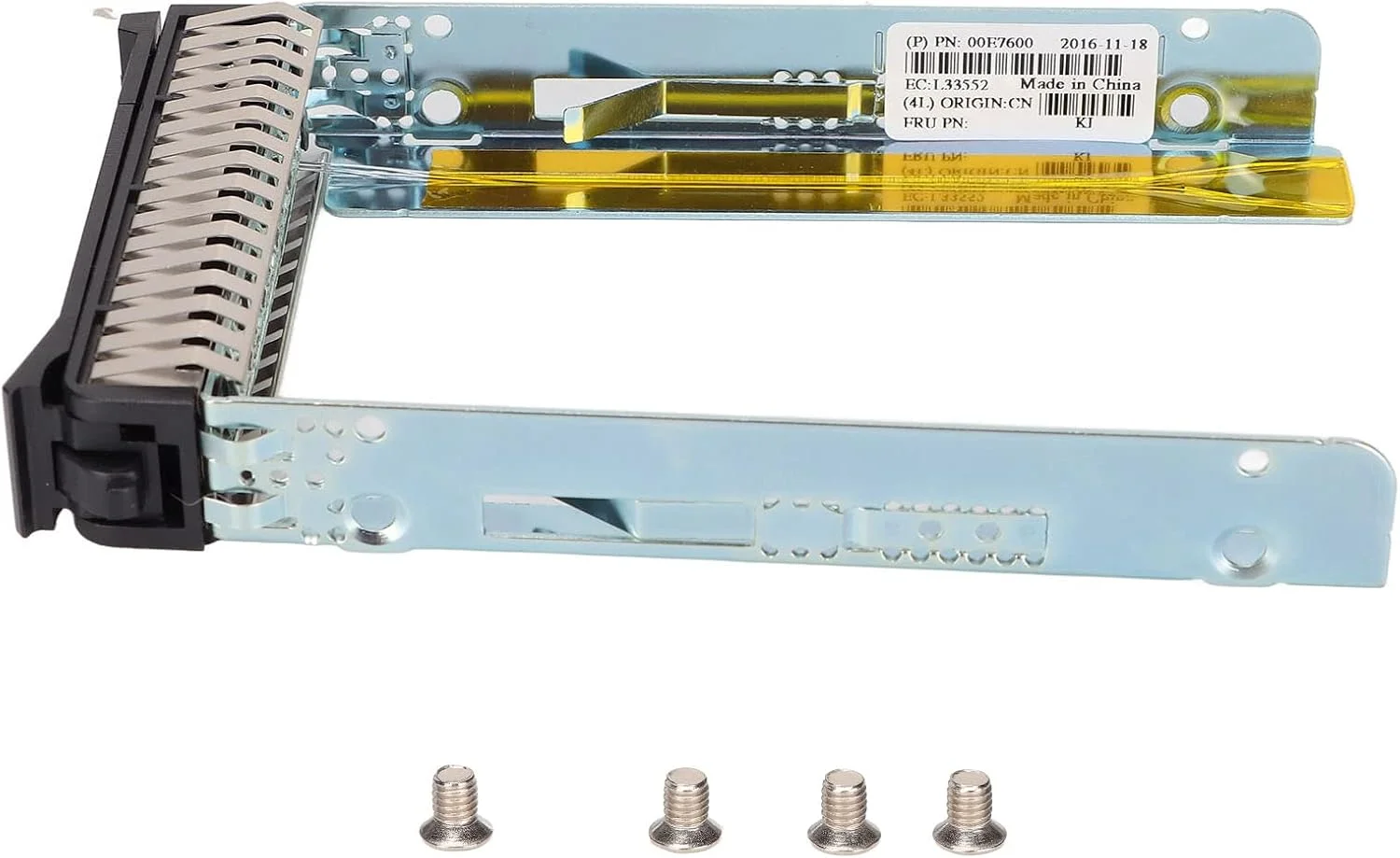 سینی هارد دیسک 2.5 اینچی SATA SAS، قاب جعبه سینی هارد درایو سرور جهانی برای Lenovo IBM X3850 X6 X3650 ST550 SR550 SR650 SR850 M5 با 4 پیچ