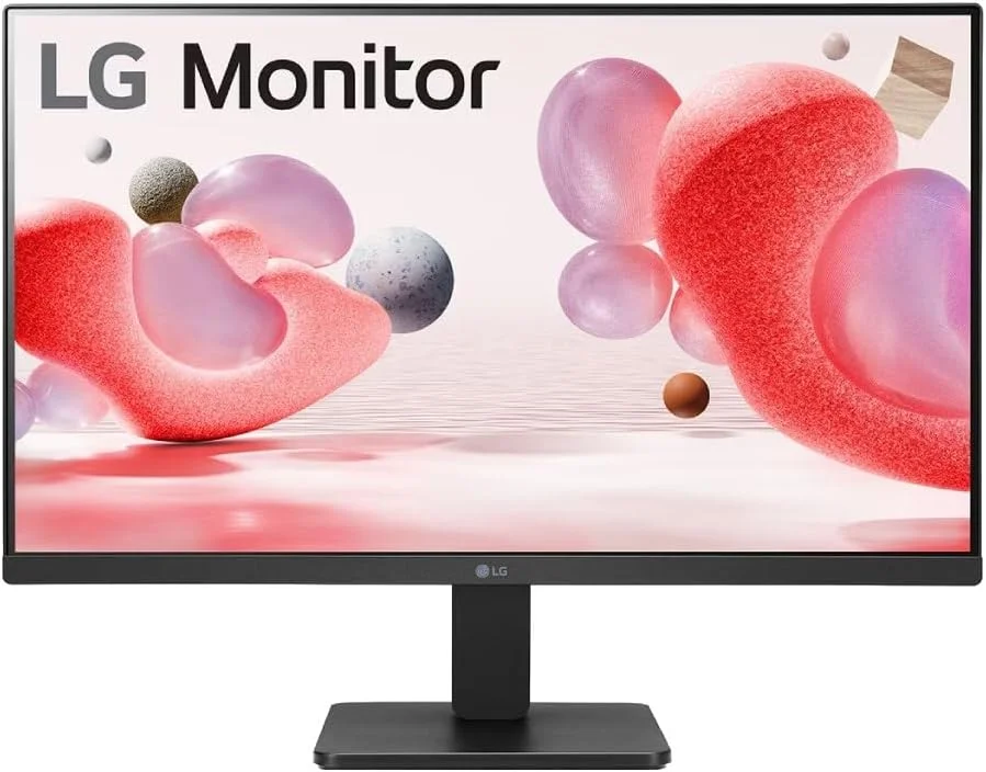 مانیتور 24 اینچی ال‌جی مدل 24MR400-B با پنل IPS، رزولوشن FullHD، نرخ تازه‌سازی 100 هرتز، AMD FreeSync، پورت HDMI و VGA - مشکی