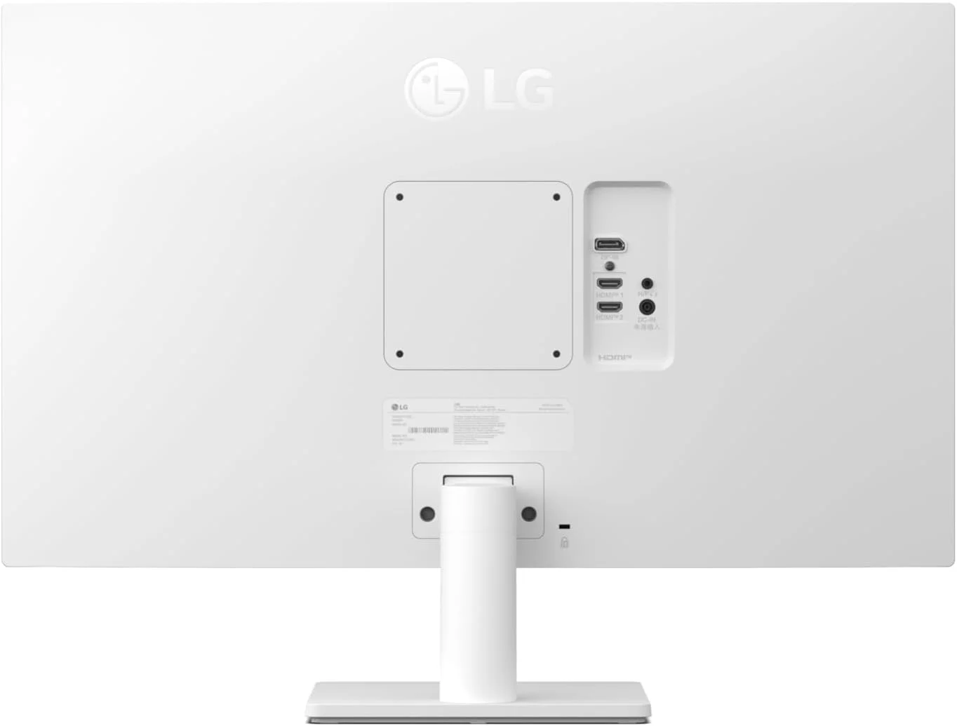 مانیتور LG UltraFine مدل 27US550 - 4K UHD IPS 27 اینچ، 60 هرتز، 5 میلی‌ثانیه، پوشش رنگی DCI-P3 90%، 10 بیت، HDR10، Flicker Safe و Reader Mode، Smart Energy Saving، قابلیت تنظیم ارتفاع-شیب-چرخش، DP1.4، HDMI، سفید