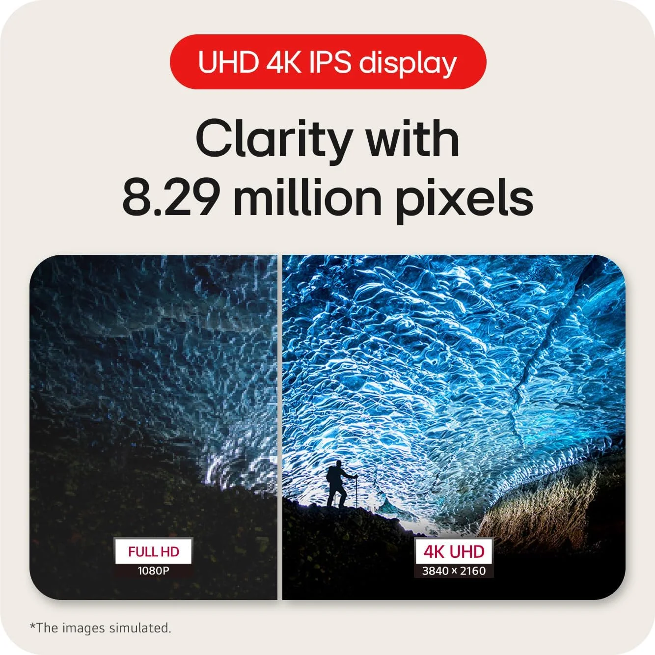 مانیتور LG UltraFine مدل 27US550 - 4K UHD IPS 27 اینچ، 60 هرتز، 5 میلی‌ثانیه، پوشش رنگی DCI-P3 90%، 10 بیت، HDR10، Flicker Safe و Reader Mode، Smart Energy Saving، قابلیت تنظیم ارتفاع-شیب-چرخش، DP1.4، HDMI، سفید