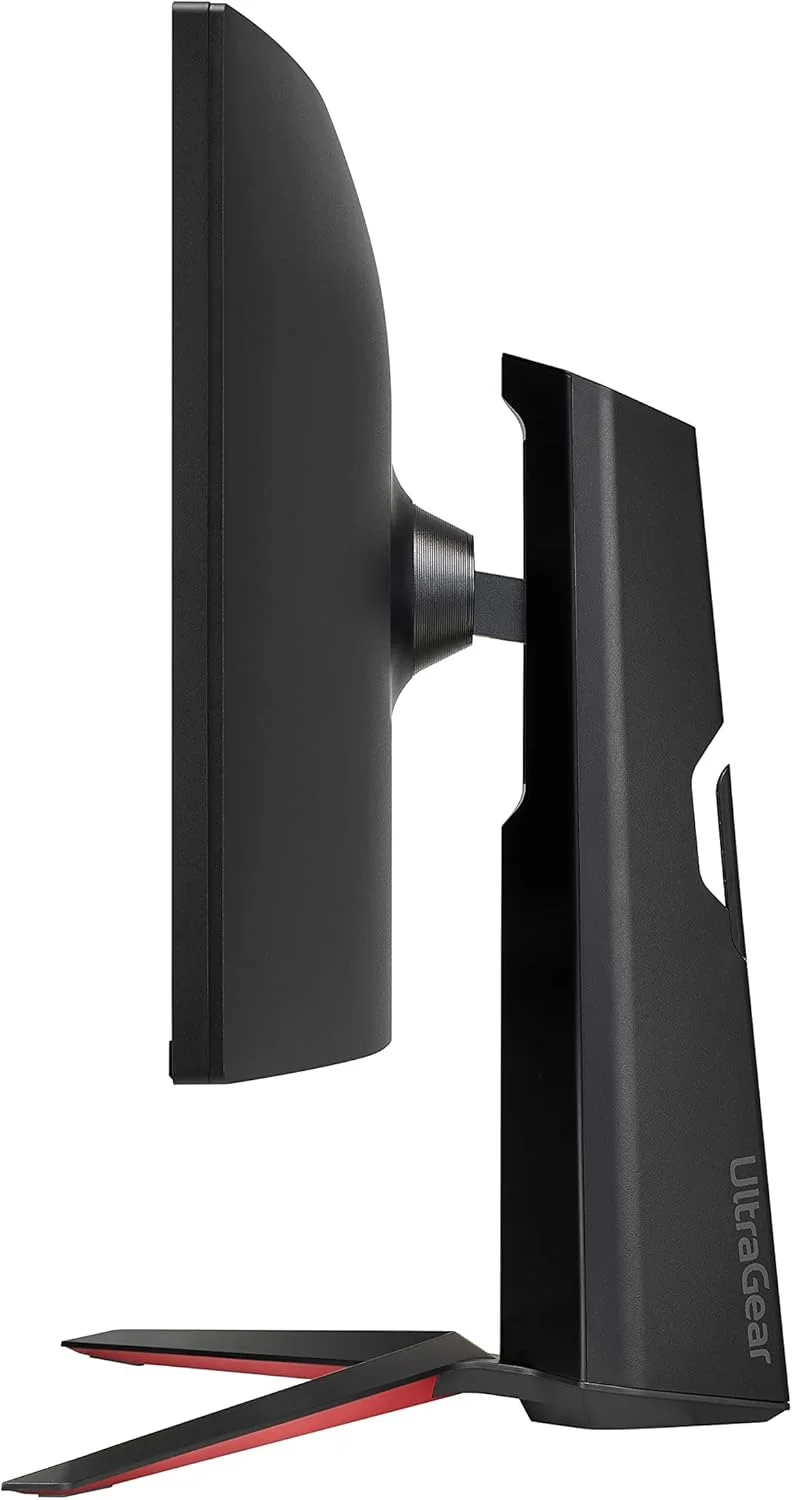 مانیتور خمیده گیمینگ فوق عریض 34 اینچی ال‌جی مدل 34GP63A-B با رزولوشن QHD (3440 x 1440)، نرخ تازه‌سازی 160 هرتز، HDR10، MaxxAudio® (7Wx2)، AMD FreeSync™ Premium و زمان پاسخگویی 1 میلی‌ثانیه