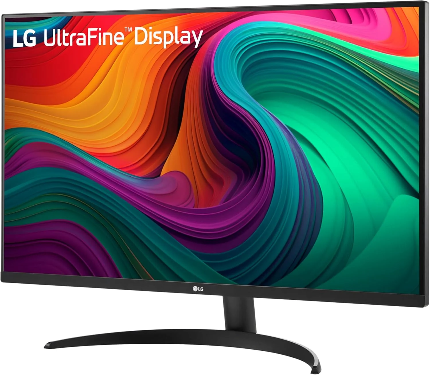 مانیتور کامپیوتر 32 اینچ ال‌جی مدل 32UR500K-B Ultrafine 4K UHD (3840x2160) HDR10 با بلندگوی داخلی 5Wx2، کنترل روی صفحه، حالت Reader، Flicker Safe، طراحی بدون حاشیه، HDMIx2، DisplayPort، مشکی