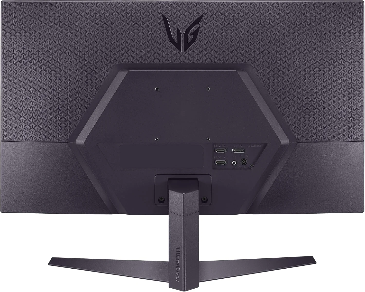 مانیتور گیمینگ 24 اینچی LG 24GS50F-B FHD (1920 x 1080) UltraGear با نرخ 180 هرتز، زمان پاسخگویی 1 میلی‌ثانیه MBR، HDR10، AMD FreeSync، HDMI، DisplayPort، طراحی 3 طرفه بدون حاشیه، مشکی