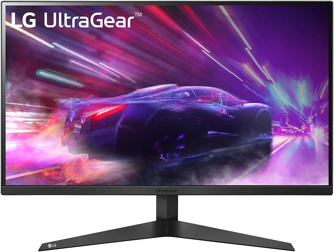 مانیتور گیمینگ 24 اینچی LG 24GQ50F UltraGear Full HD با نرخ نوسازی 165 هرتز، زمان پاسخگویی 1 میلی‌ثانیه، AMD FreeSync Premium، HDMI، DP - مشکی