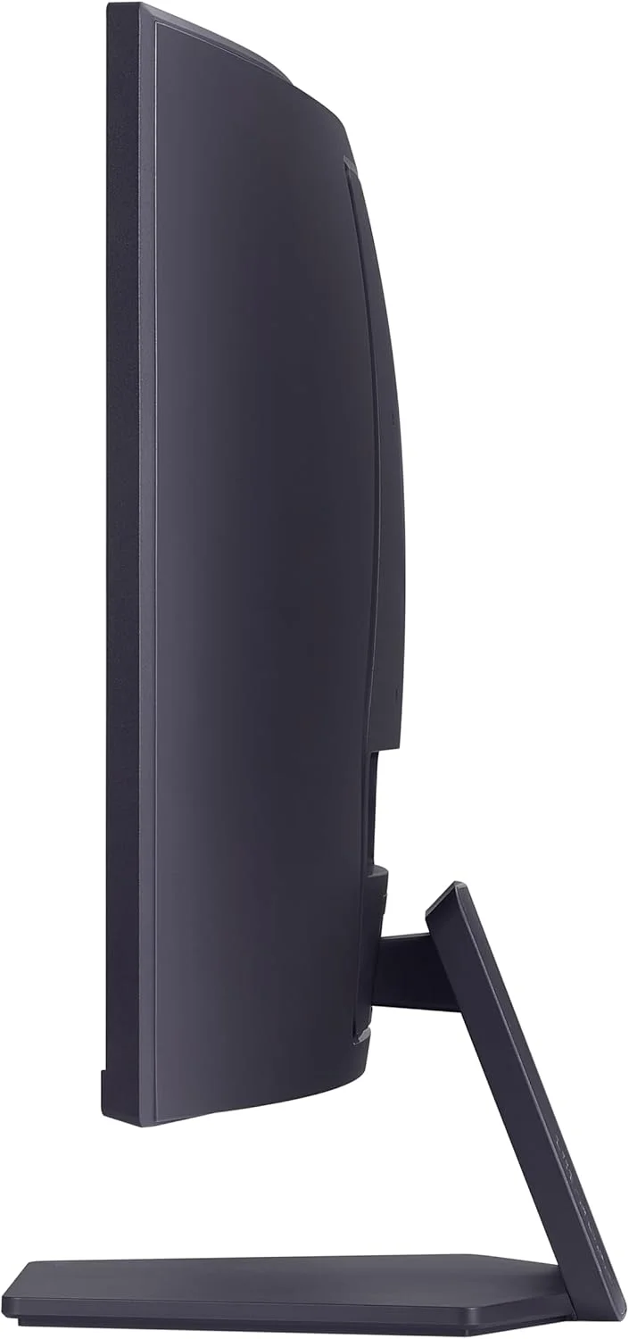 مانیتور گیمینگ خمیده 27 اینچی LG 27GS60QC-B Ultragear QHD (2560x1440) با نرخ 180 هرتز و زمان پاسخگویی 1 میلی‌ثانیه، انحنای 1000R، AMD FreeSync، HDR10، دارای HDMIx2، DisplayPort، طراحی بدون حاشیه، Black Stabilizer، DAS، Crosshair، FPS Counter - مشکی