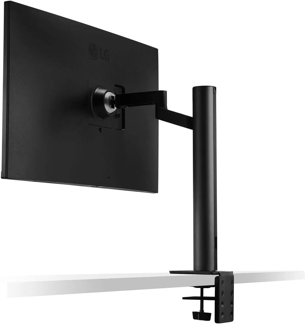 مانیتور ال‌جی 32UN880-B سایز 32 اینچ UltraFine Display Ergo UHD 4K IPS با قابلیت HDR 10 و اتصال USB Type-C، مشکی