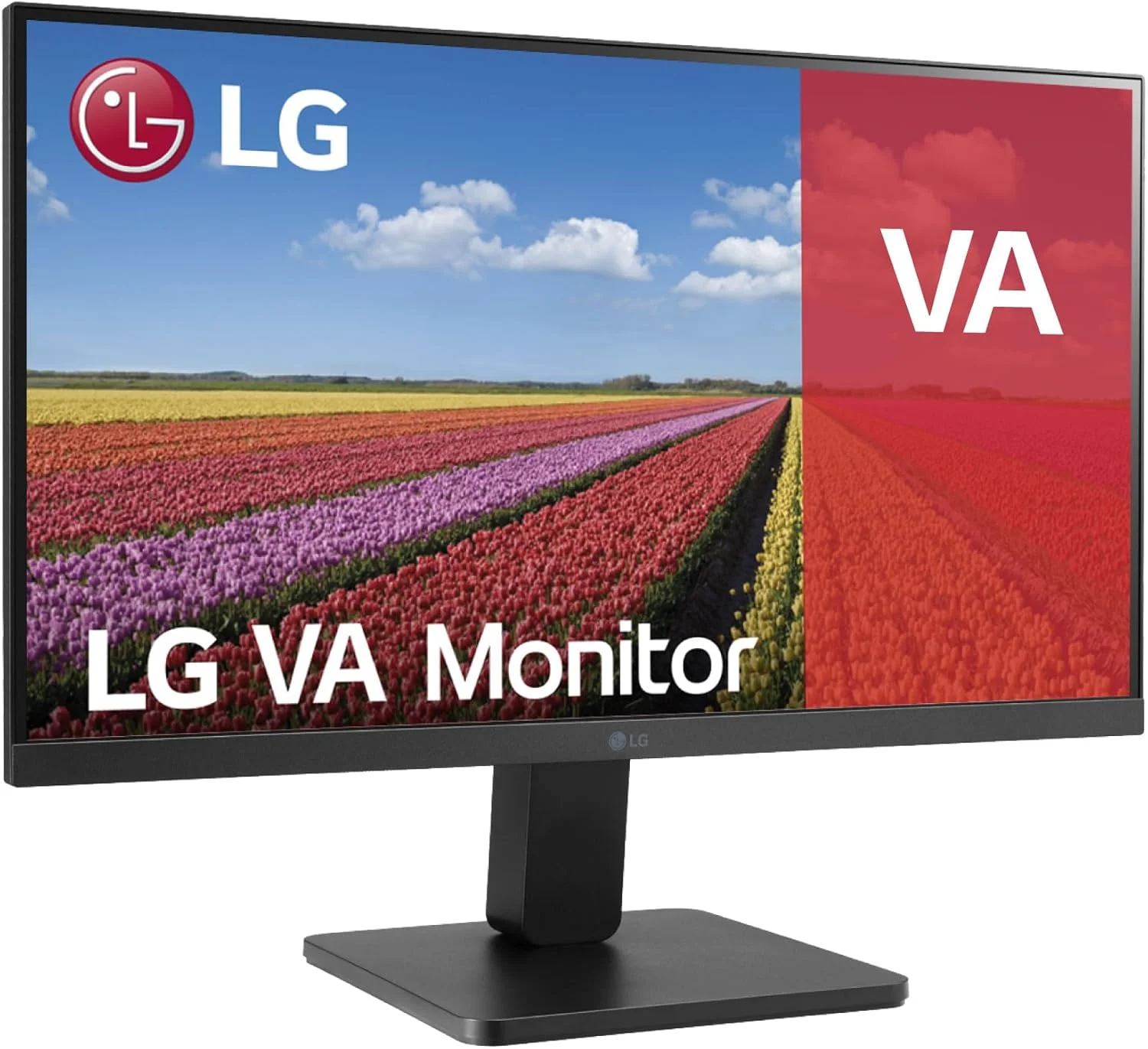 مانیتور کامپیوتر رومیزی 22 اینچی ال‌جی مدل 22MR410-B - نمایشگر VA، رزولوشن FHD (1920 x 1080)، زمان پاسخگویی 5ms GtG 100Hz، پوشش 99% sRGB، AMD FreeSync، عملکردهای گیمینگ و محافظت از چشم