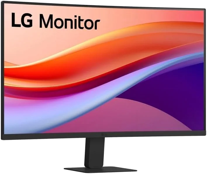 مانیتور خمیده 27 اینچی LG 27U421A‑B FHD (1920x1080)، 100 هرتز، 5 میلی‌ثانیه، HDR10، USB‑C (15 وات PD) + HDMI، بدون حاشیه در 3 طرف، پایه شیب‌دار