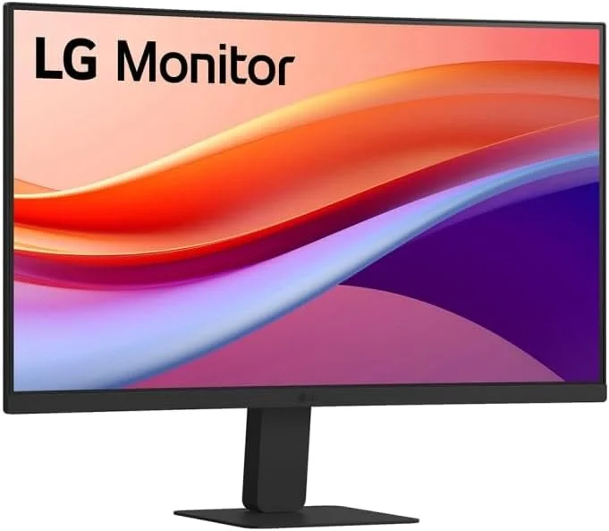 مانیتور خمیده 24 اینچی LG 24U421A-B FHD (1920x1080)، 100 هرتز، 5 میلی‌ثانیه، HDR10، USB-C (15 وات PD) + HDMI، طراحی بدون حاشیه 3 طرفه