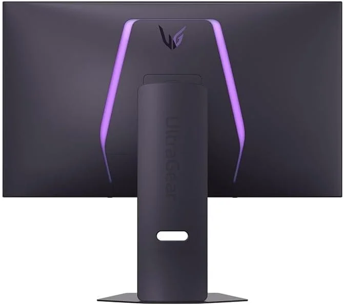 مانیتور گیمینگ 31.5 اینچی 4K OLED دو حالته ال‌جی مدل UltraGear 32GS95UV-B - نرخ نوسازی 240 هرتز (4K) / 480 هرتز (FHD) / زمان پاسخگویی 0.03 میلی‌ثانیه - سازگار با G-SYNC / FreeSync Premium Pro / HDR True Black 400 - DP 1.4 / 2×HDMI 2.1 / USB-A
