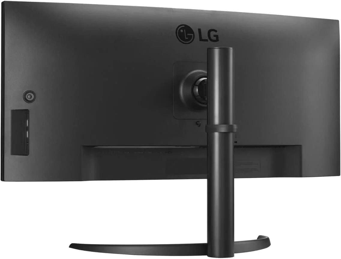 مانیتور فوق عریض 34 اینچی ال‌جی مدل 34WQ75C - WQHD، 3440x1440P، IPS، پوشش 99% sRGB، HDR10، خمیده، طراحی ارگونومیک، USB Type-C، پورت LAN، AMD FreeSync™، MaxxAudio، ویژگی‌های گیمینگ، مشکی