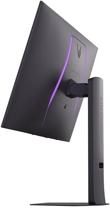 مانیتور گیمینگ 31.5 اینچی 4K OLED دو حالته ال‌جی مدل UltraGear 32GS95UV-B - نرخ نوسازی 240 هرتز (4K) / 480 هرتز (FHD) / زمان پاسخگویی 0.03 میلی‌ثانیه - سازگار با G-SYNC / FreeSync Premium Pro / HDR True Black 400 - DP 1.4 / 2×HDMI 2.1 / USB-A