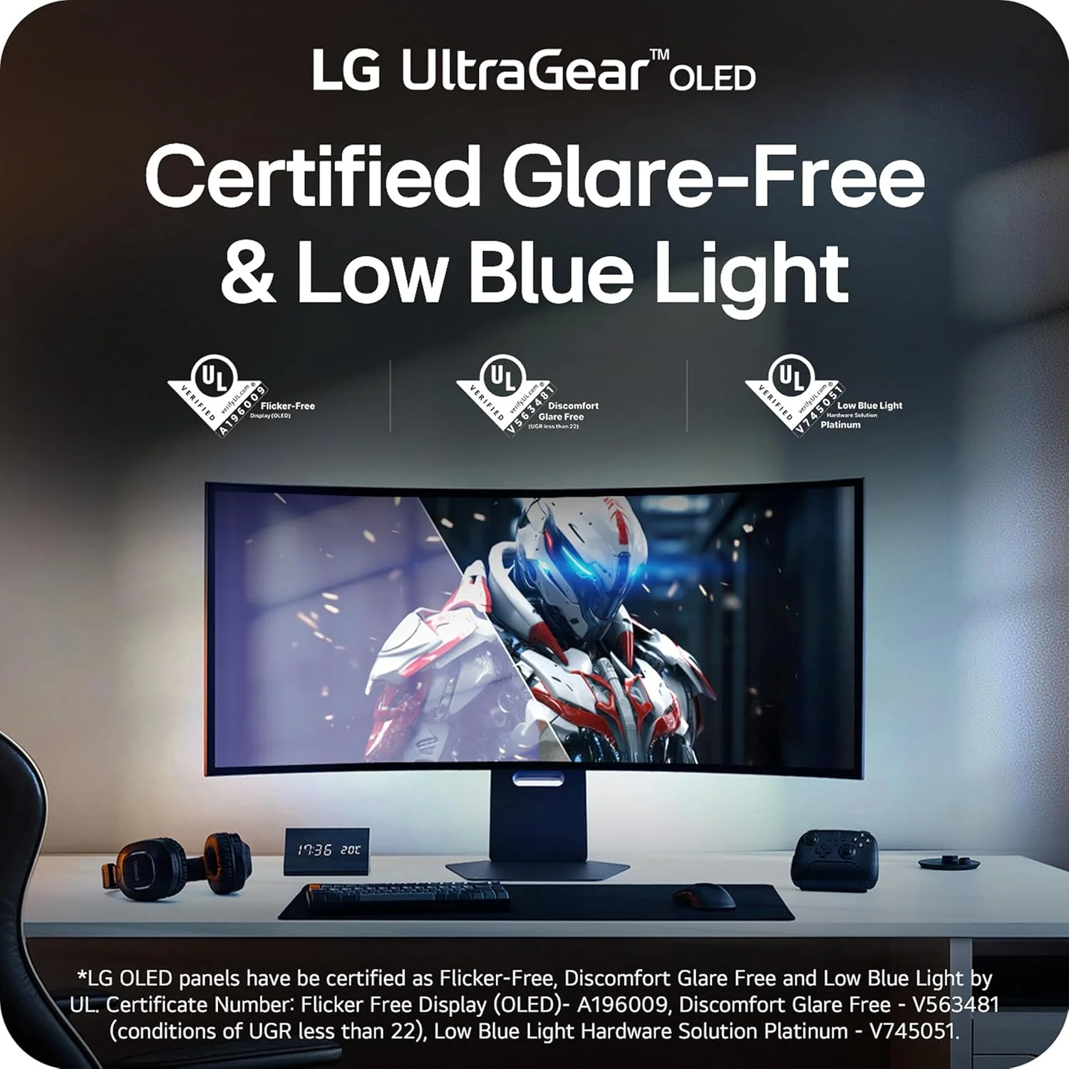 مانیتور گیمینگ هوشمند خمیده اولد LG 45GX90SA-B UltraGear 45 اینچ WQHD (3440x1440) با webOS، نرخ نوسازی 240 هرتز، زمان پاسخگویی 0.03 میلی‌ثانیه، سازگار با NVIDIA G-SYNC، دارای DisplayHDR True Black 400، خروجی هدفون و USB-C