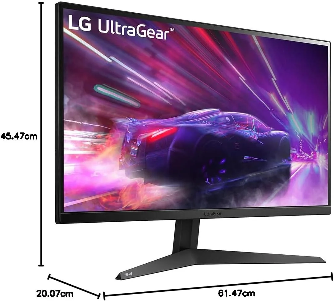 مانیتور گیمینگ 27 اینچی فول اچ دی ال جی مدل 27GQ50F Ultragear با نرخ تازه سازی 165 هرتز، زمان پاسخگویی 1 میلی ثانیه، AMD FreeSync Premium، HDMI، DP - مشکی