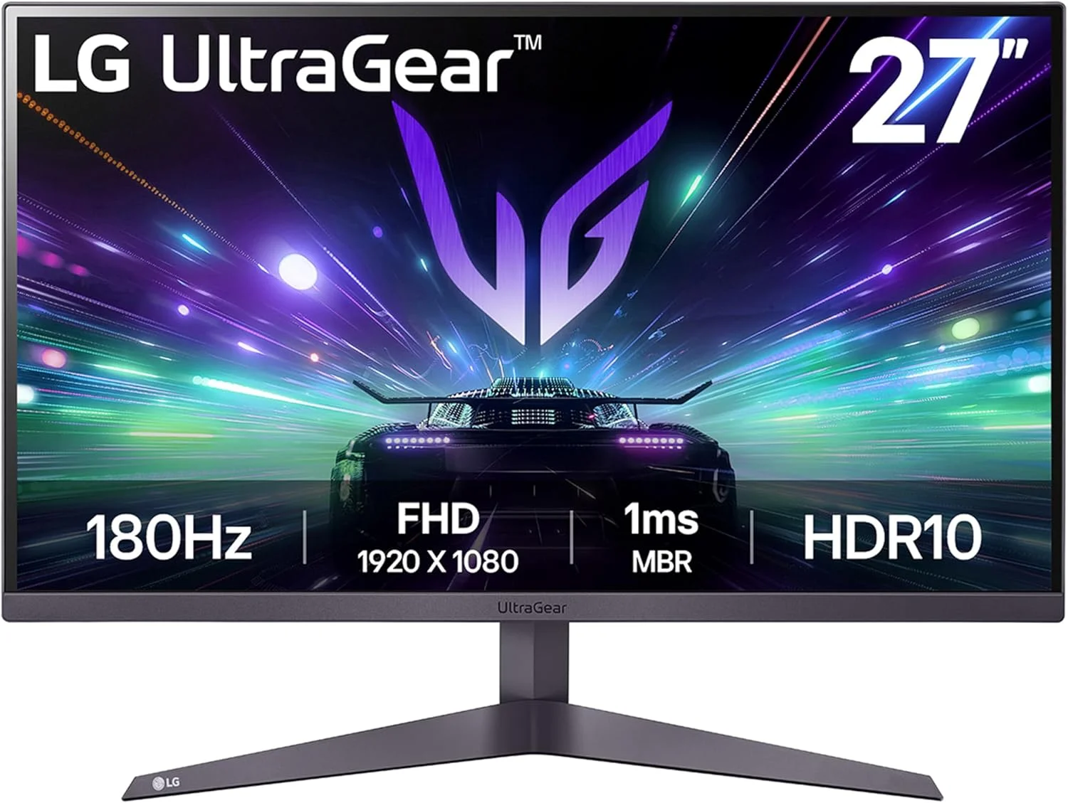 مانیتور کامپیوتر ال‌جی 27GS50F-B سایز 27 اینچ (68.6 سانتی‌متر) رزولوشن 1920x1080 پیکسل Full HD مشکی