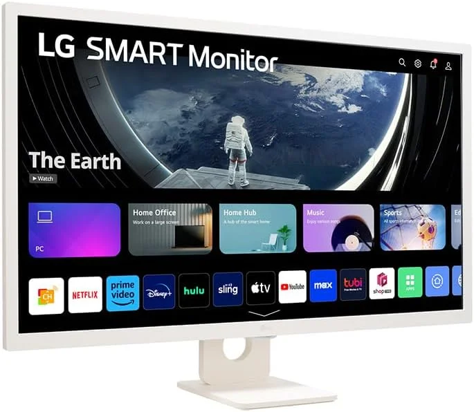 مانیتور چندرسانهای IPS فول اچدی LG Electronics 32SR50F-W.AEU سایز 32 اینچ (80 سانتیمتر)، 1920x1080، 16:9، 8 میلیثانیه GtG، 60 هرتز، sRGB، HDR10، webOS 23، LG ThinQ، محافظت از سوسو زدن - سفید مانیتور چندرسانهای IPS فول اچدی LG Electronics 32SR50F-W.AEU سایز 32 اینچ (80 سانتیمتر)، 1920x1080، 16:9، 8 میلیثانیه GtG، 60 هرتز، sRGB، HDR10، webOS 23، LG ThinQ، محافظت از سوسو زدن - سفید