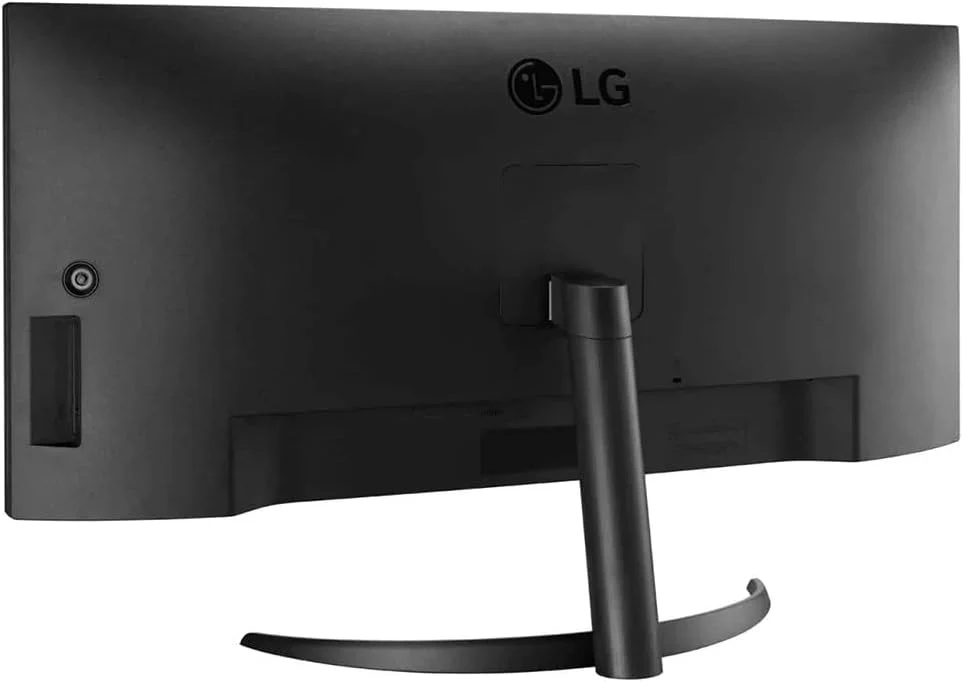 مانیتور خمیده فوق عریض 34 اینچی ال‌جی مدل 34WQ60C | نسبت تصویر 21:9، QHD (3440 x 1440P)، IPS، پوشش 99% sRGB، HDR10 | ویژگی‌های محافظت از چشم