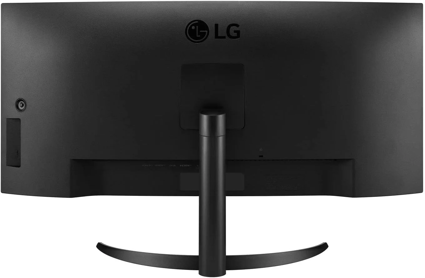 مانیتور خمیده فوق عریض 34 اینچی LG مدل 34WQ60C-B.AUS با رزولوشن QHD IPS HDR 10، دارای Dual Controller و OnScreen Control، رنگ مشکی