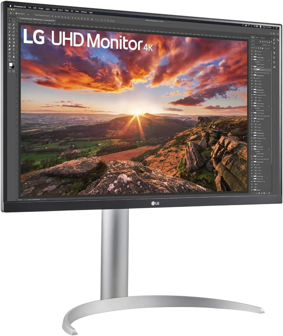 مانیتور 27 اینچی 4K UHD IPS الجی مدل 27UP850-W.AED با HDMI/DP/USB-C، زمان پاسخگویی 5 میلیثانیه، FreeSync و HDR مانیتور 27 اینچی 4K UHD IPS الجی مدل 27UP850-W.AED با HDMI/DP/USB-C، زمان پاسخگویی 5 میلیثانیه، FreeSync و HDR