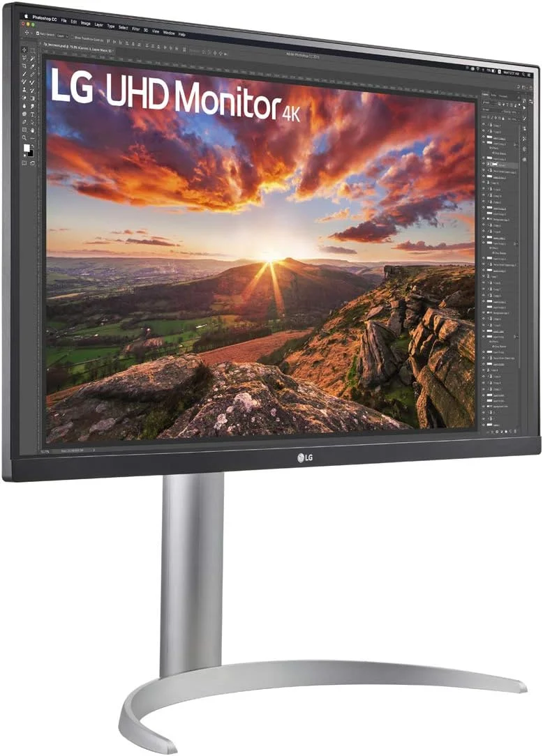 مانیتور 27 اینچی 4K UHD IPS الجی مدل 27UP850-W.AED با HDMI/DP/USB-C، زمان پاسخگویی 5 میلیثانیه، FreeSync و HDR مانیتور 27 اینچی 4K UHD IPS الجی مدل 27UP850-W.AED با HDMI/DP/USB-C، زمان پاسخگویی 5 میلیثانیه، FreeSync و HDR