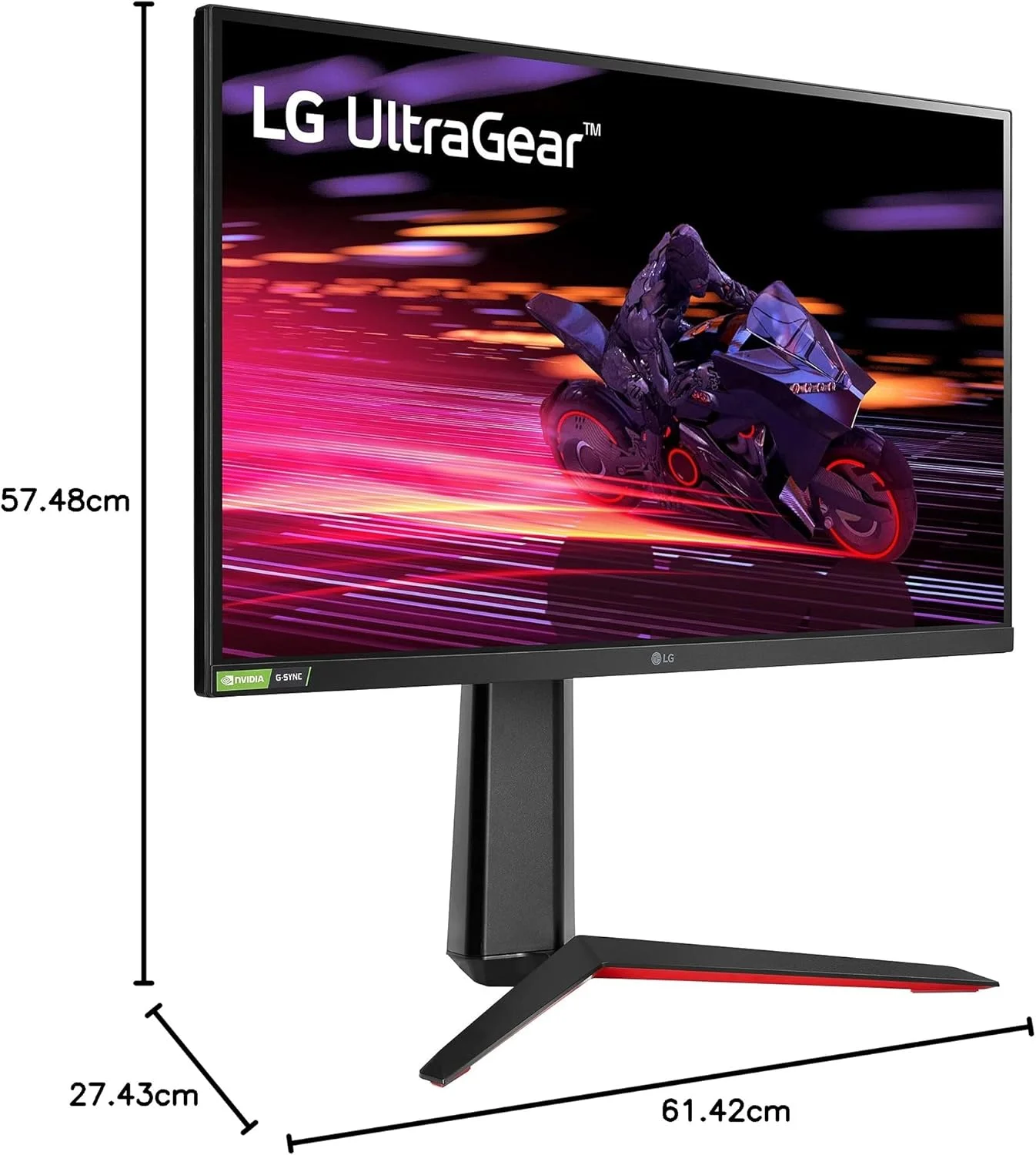 مانیتور گیمینگ ال جی 27GP750-B، 27 اینچ IPS FHD 240 هرتز 1 میلیثانیه، سازگار با G-Sync، FreeSync HDMI، D-Sub USB3.0 1U/2D مانیتور گیمینگ ال جی 27GP750-B، 27 اینچ IPS FHD 240 هرتز 1 میلیثانیه، سازگار با G-Sync، FreeSync HDMI، D-Sub USB3.0 1U/2D