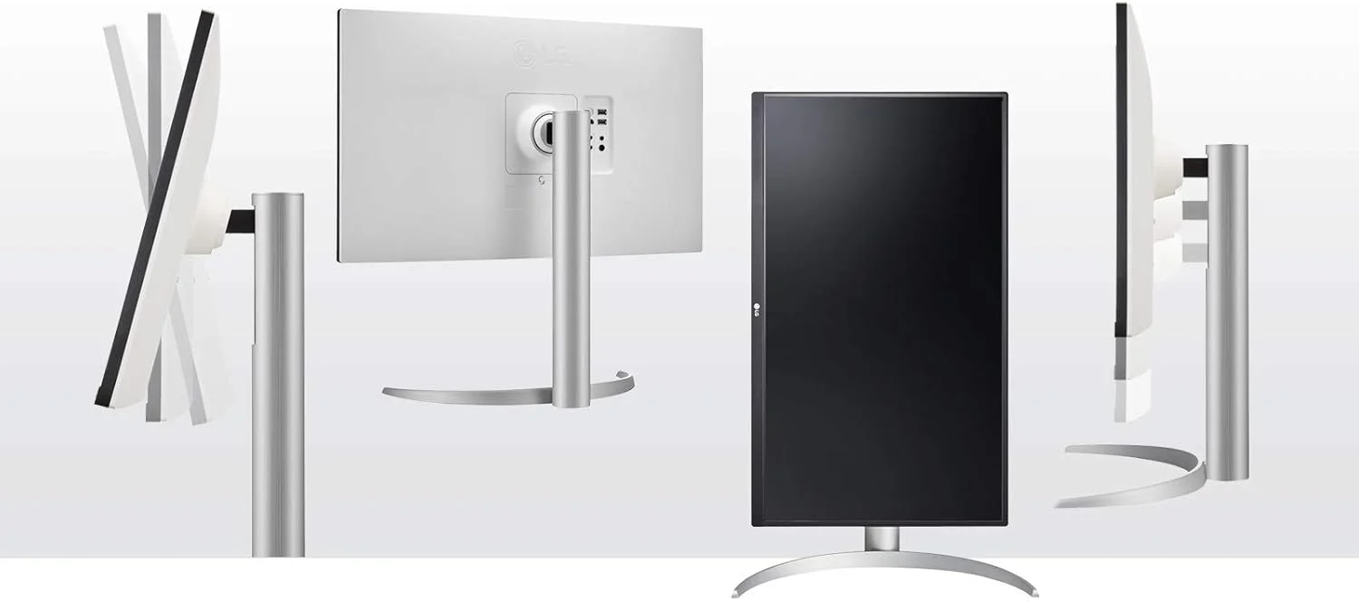مانیتور 27 اینچی 4K UHD IPS الجی مدل 27UP850-W.AED با HDMI/DP/USB-C، زمان پاسخگویی 5 میلیثانیه، FreeSync و HDR مانیتور 27 اینچی 4K UHD IPS الجی مدل 27UP850-W.AED با HDMI/DP/USB-C، زمان پاسخگویی 5 میلیثانیه، FreeSync و HDR