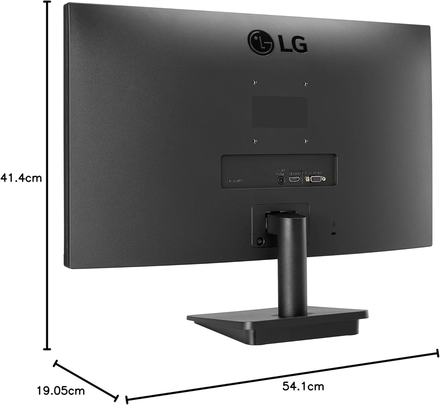 مانیتور 24 اینچی ال‌جی مدل 24MP400-B با کیفیت Full HD (1920x1080)، پنل IPS، طراحی تقریبا بدون حاشیه در 3 طرف، AMD FreeSync و OnScreen Control - مشکی