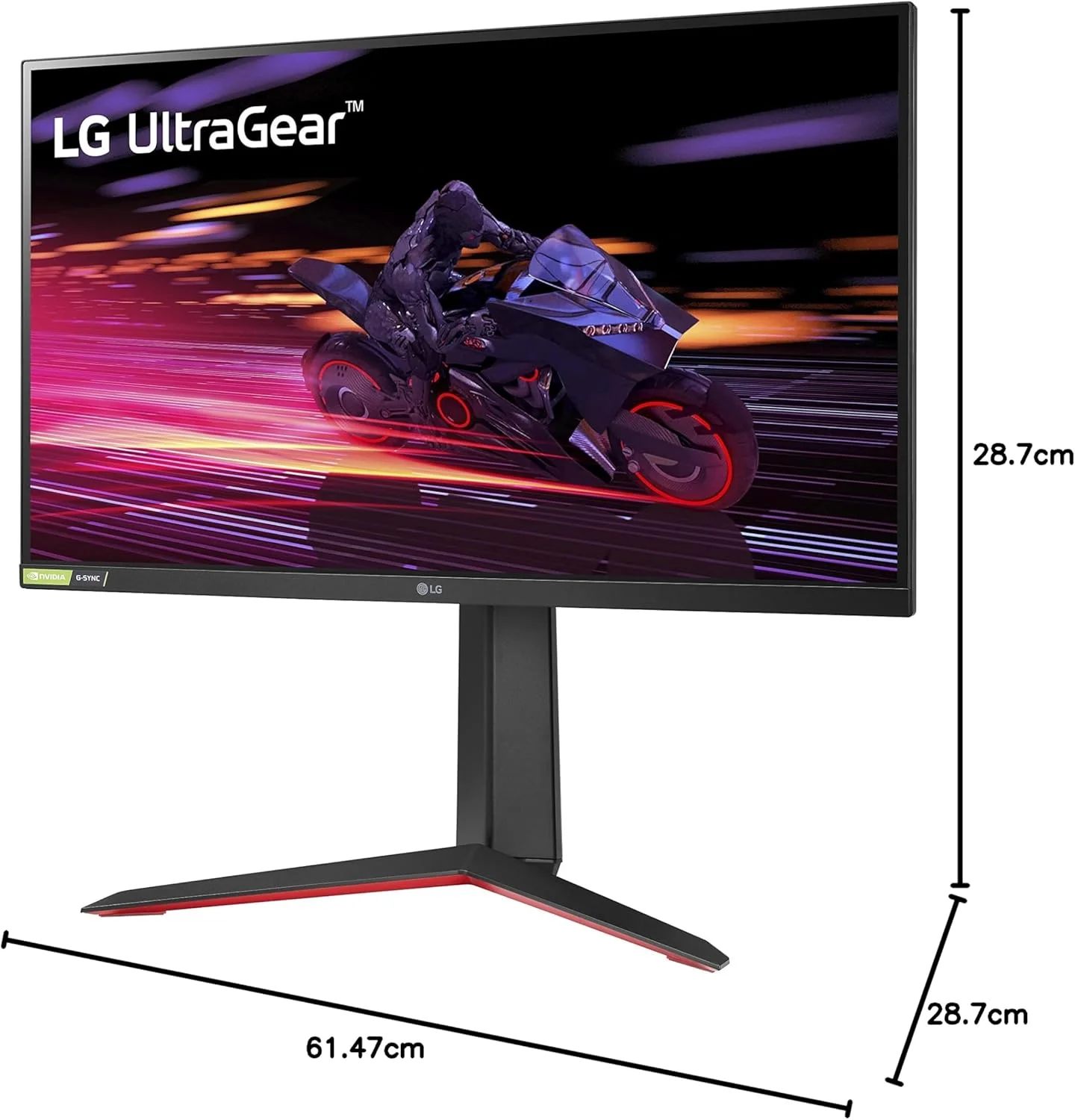 مانیتور گیمینگ 27 اینچی LG 27GP750-B Ultragear FHD (1920 x 1080) IPS با زمان پاسخگویی 1 میلی‌ثانیه و نرخ تازه‌سازی 240 هرتز، سازگار با NVIDIA G-SYNC و AMD FreeSync Premium، حاشیه نازک، قابلیت تنظیم شیب/ارتفاع/چرخش
