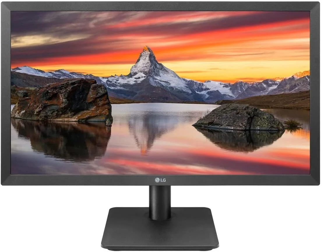 مانیتور ال جی الکترونیکس مدل 22MP410 B سایز 21.45 اینچ Full HD، نرخ نوسازی 75 هرتز، زمان پاسخگویی 5 میلی‌ثانیه، رزولوشن 1920x1080 پیکسل، AMD FreeSync، طراحی ارگونومیک، خاکستری، 22 اینچ