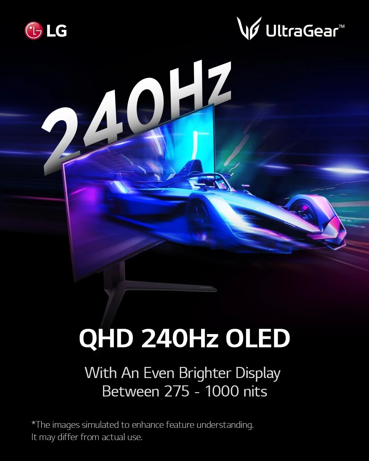 مانیتور کامپیوتر ال‌جی 27GS95QE-B، 67.3 سانتی‌متر [26.5 اینچ]، 2560 x 1440 پیکسل، Quad HD، OLED، مشکی (OLED 27 اینچ، 2560 X 1440، 0.03MS - 16:09، 1500000:1، HDMI 2.1 X2)