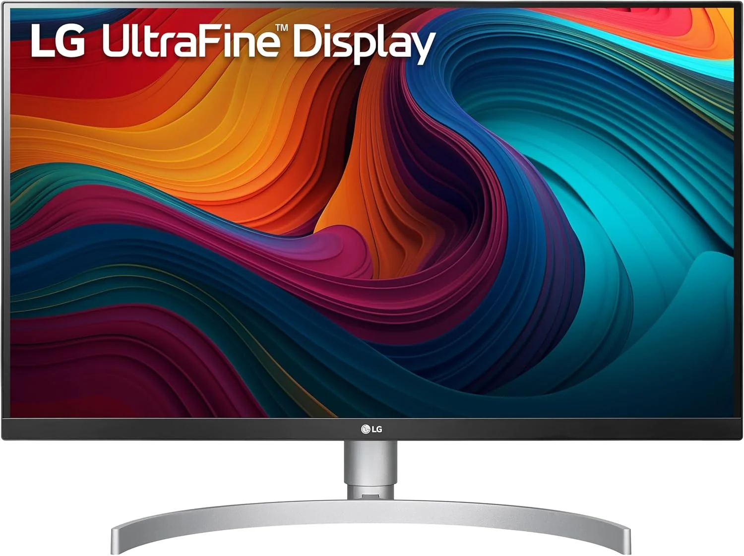 مانیتور کامپیوتر 27 اینچی LG 27UP650K-W Ultrafine 4K UHD (3840 x 2160) IPS، 60 هرتز، 5 میلیثانیه، DisplayHDR 400، حالت Reader، Flicker Safe، HDMI، DisplayPort، پایه قابل تنظیم شیب/ارتفاع/چرخش، سفید مانیتور کامپیوتر 27 اینچی LG 27UP650K-W Ultrafine 4K UHD (3840 x 2160) IPS، 60 هرتز، 5 میلیثانیه، DisplayHDR 400، حالت Reader، Flicker Safe، HDMI، DisplayPort، پایه قابل تنظیم شیب/ارتفاع/چرخش، سفید