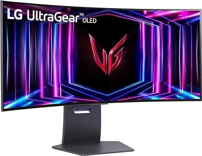 مانیتور گیمینگ خمیده اولد 34 اینچی LG 34GS95QE Ultragear WQHD 800R 240Hz 0.03ms DisplayHDR True Black 400 AMD FreeSync Premium Pro NVIDIA G-Sync HDMI 2.1 DisplayPort پایه با قابلیت تنظیم شیب/ارتفاع/چرخش - مشکی