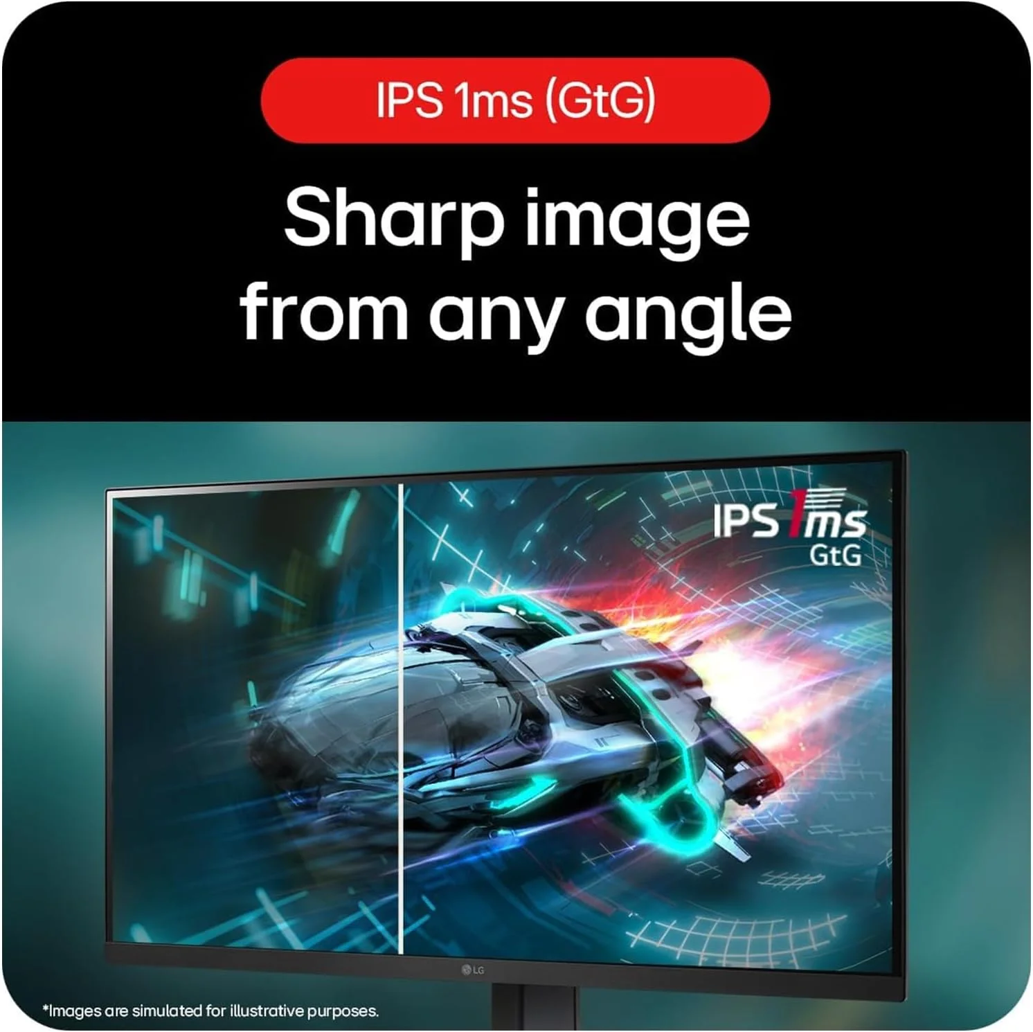 مانیتور گیمینگ 27 اینچی LG Ultragear 27GS65F، IPS، Full HD 1920 X 1080، 180 هرتز، مشکی، 1 میلی‌ثانیه، HDR 10، NVIDIA G-Sync، سازگار با AMD FreeSync، DisplayPort، HDMI، خروجی HP