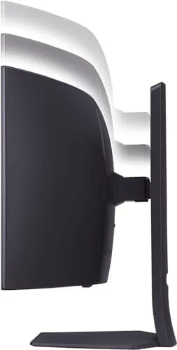 مانیتور گیمینگ خمیده اولد 34 اینچی LG 34GS95QE Ultragear WQHD 800R 240Hz 0.03ms DisplayHDR True Black 400 AMD FreeSync Premium Pro NVIDIA G-Sync HDMI 2.1 DisplayPort پایه با قابلیت تنظیم شیب/ارتفاع/چرخش - مشکی