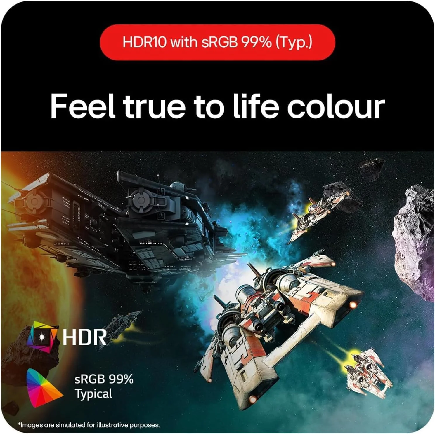 مانیتور گیمینگ 27 اینچی LG Ultragear 27GS65F، IPS، Full HD 1920 X 1080، 180 هرتز، مشکی، 1 میلی‌ثانیه، HDR 10، NVIDIA G-Sync، سازگار با AMD FreeSync، DisplayPort، HDMI، خروجی HP