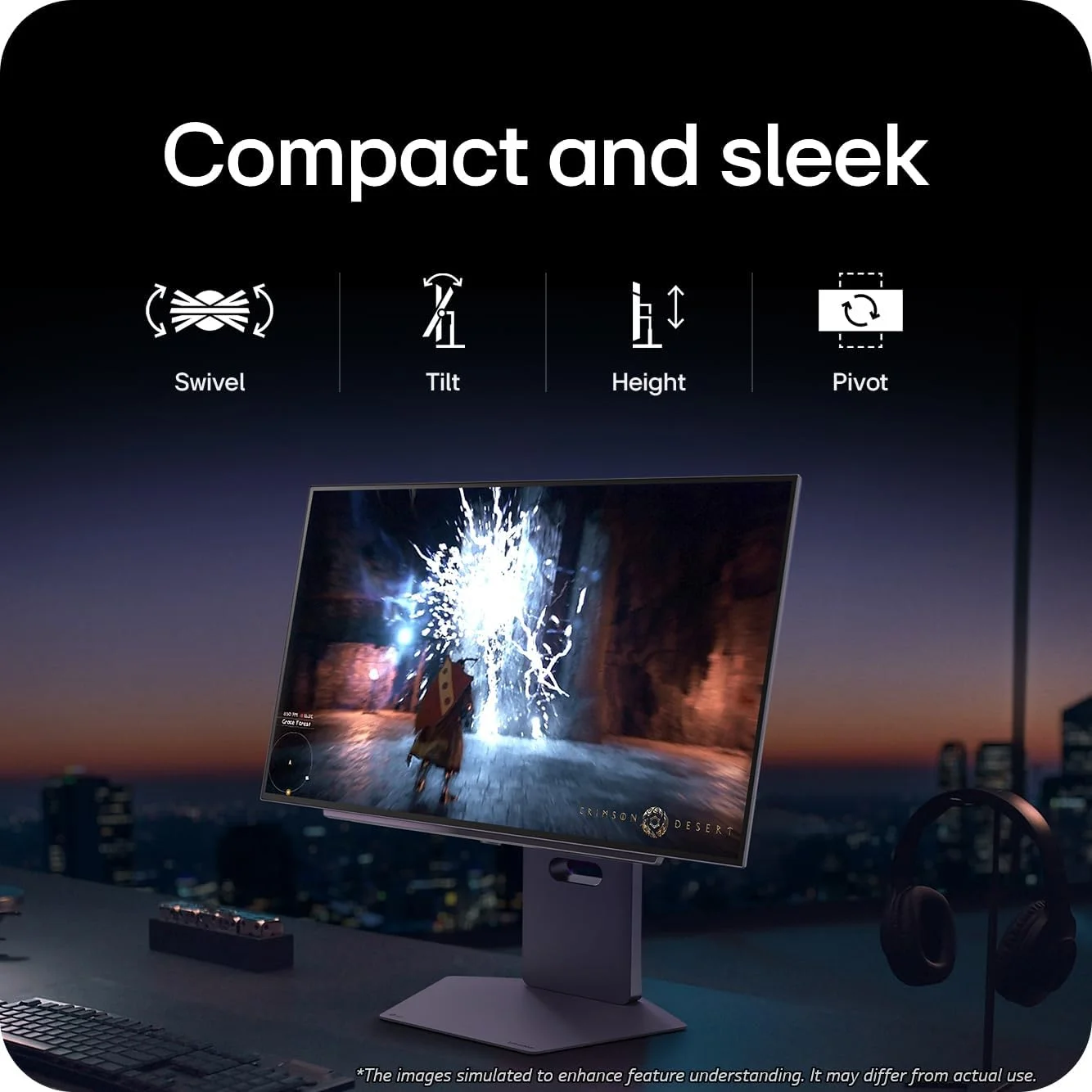 مانیتور ال‌جی 27GX790A-B PC 68.6 سانتی‌متر [27 اینچ] 2560 x 1440 پیکسل 2K OLED مشکی (27GX790A-B 27IN IPS OLED QHD - 2560X1440 16:9 0.03MS 1500000:1)