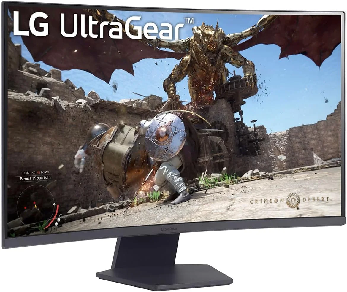 مانیتور کامپیوتر الجی 32GS60QC-B، 80 سانتیمتر (31.5 اینچ)، 2560x1440 پیکسل، Quad HD LCD، مشکی (HDMI x2، DisplayPort، هدفون) مانیتور کامپیوتر الجی 32GS60QC-B، 80 سانتیمتر (31.5 اینچ)، 2560x1440 پیکسل، Quad HD LCD، مشکی (HDMI x2، DisplayPort، هدفون)