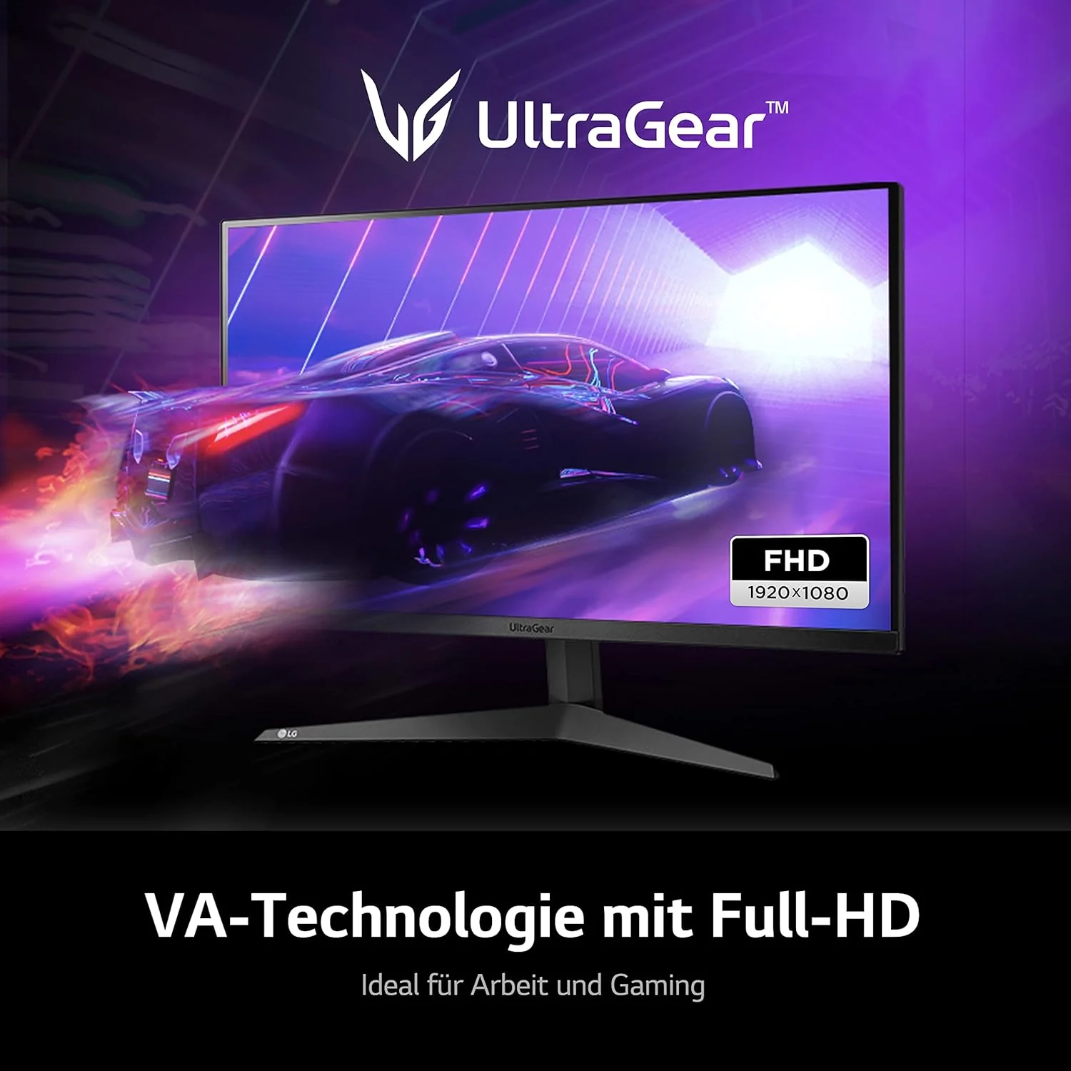 مانیتور گیمینگ 27 اینچ ال جی مدل 27GQ50F Ultragear