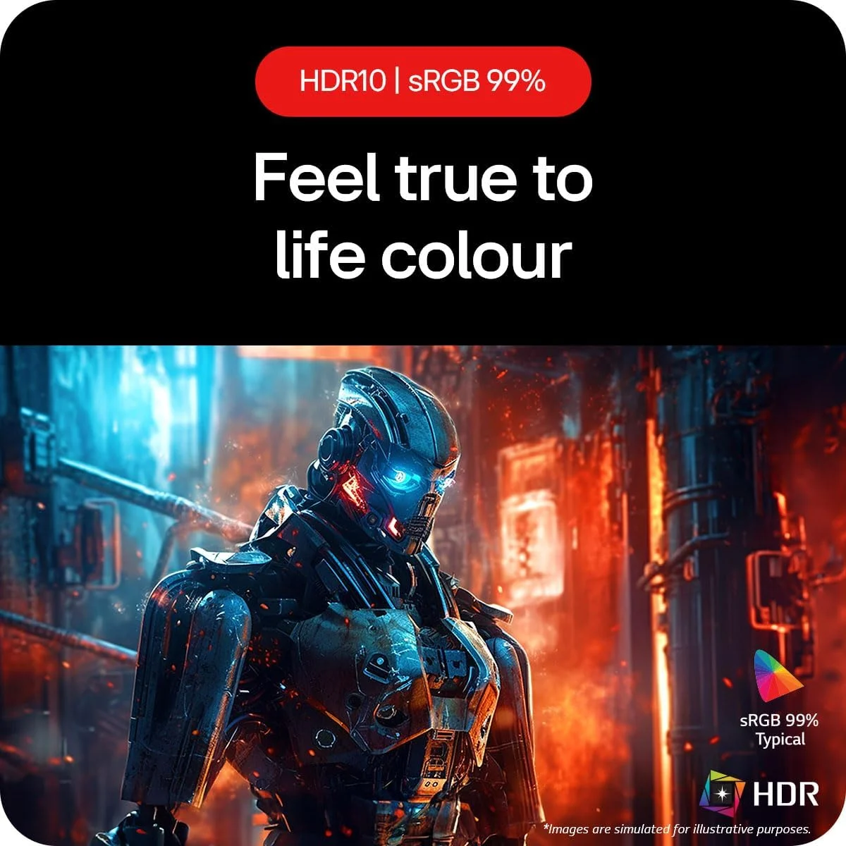 مانیتور کامپیوتر ال‌جی 27GS75Q-B، 68.6 سانتی‌متر [27 اینچ]، 2560x1440 پیکسل، Quad HD، مشکی (IPS 27IN 2560 X 1440 1MS 16:09 - HDMI X2 DISPLAYPORT HEADPHONE)