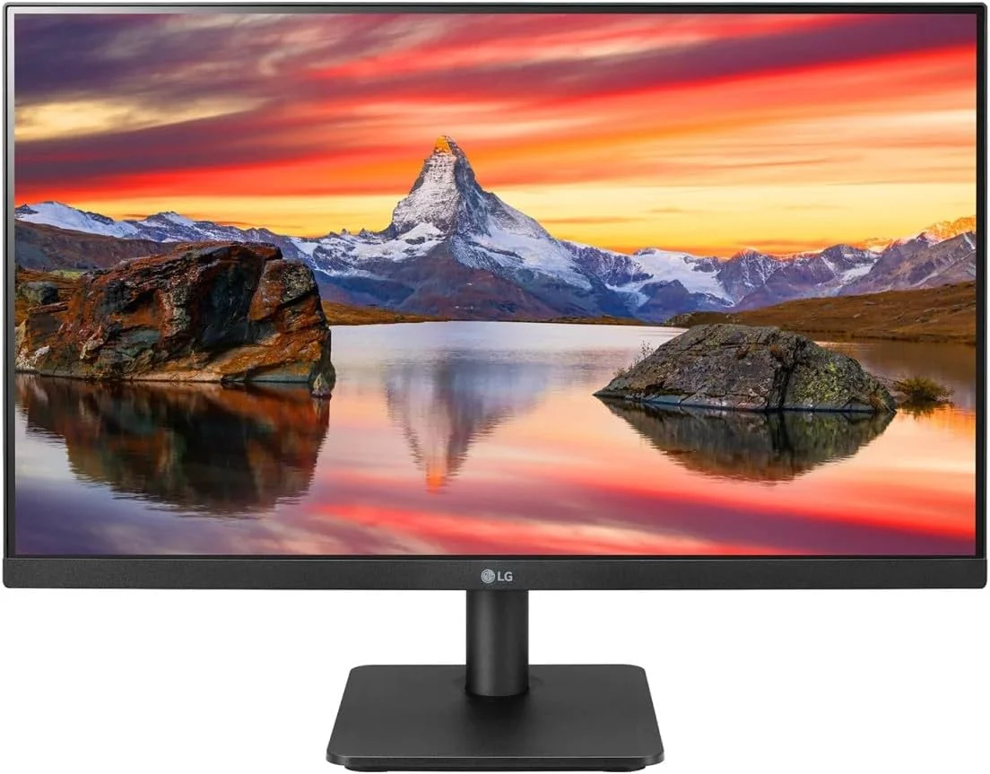 مانیتور کامپیوتر ال‌جی مدل 24MP400-B سایز 61 سانتی‌متر (24 اینچ) رزولوشن 1920x1080 پیکسل Full HD LED مشکی
