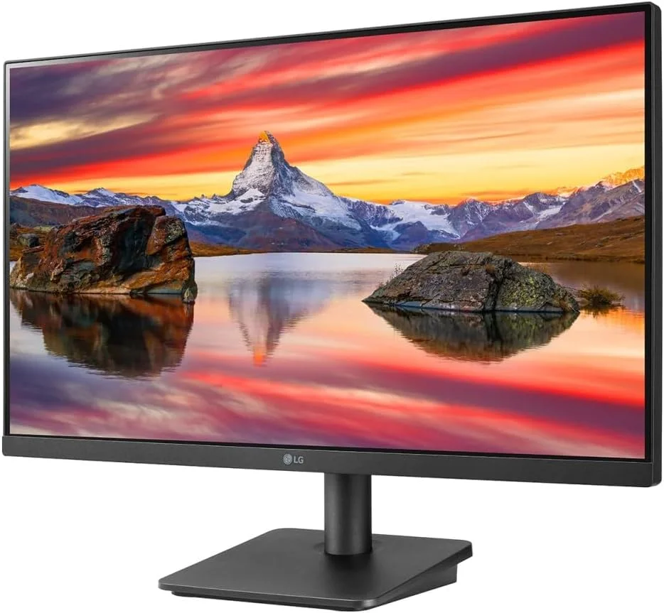 مانیتور کامپیوتر ال‌جی مدل 24MP400-B سایز 61 سانتی‌متر (24 اینچ) رزولوشن 1920x1080 پیکسل Full HD LED مشکی