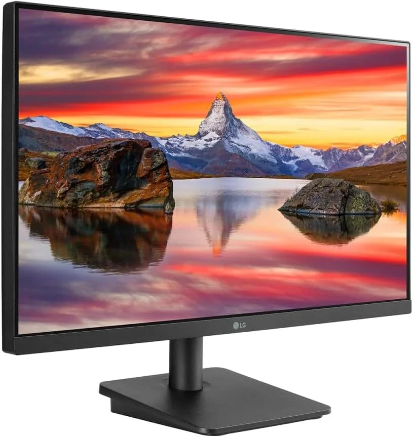 مانیتور کامپیوتر ال‌جی مدل 24MP400-B سایز 61 سانتی‌متر (24 اینچ) رزولوشن 1920x1080 پیکسل Full HD LED مشکی
