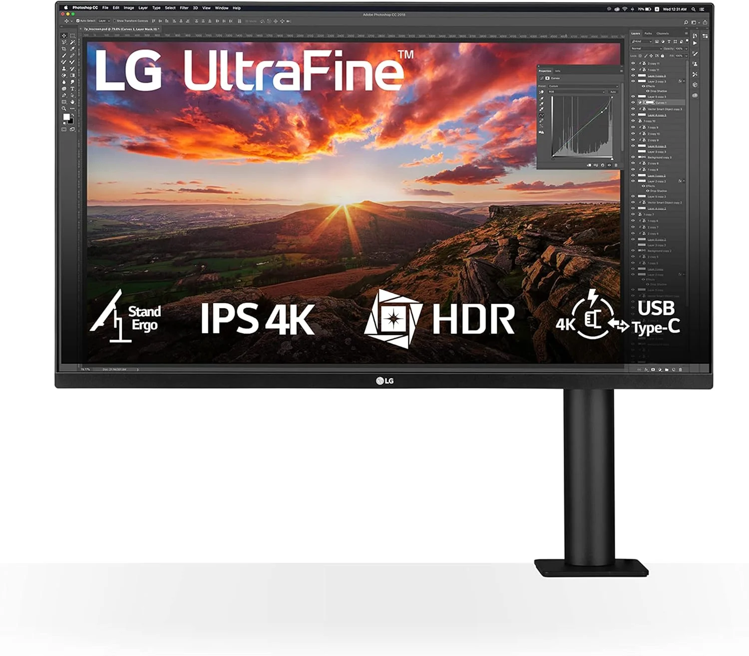 مانیتور ال جی 32UN880K-B مدل 32UN880KB (32UN880K-B)