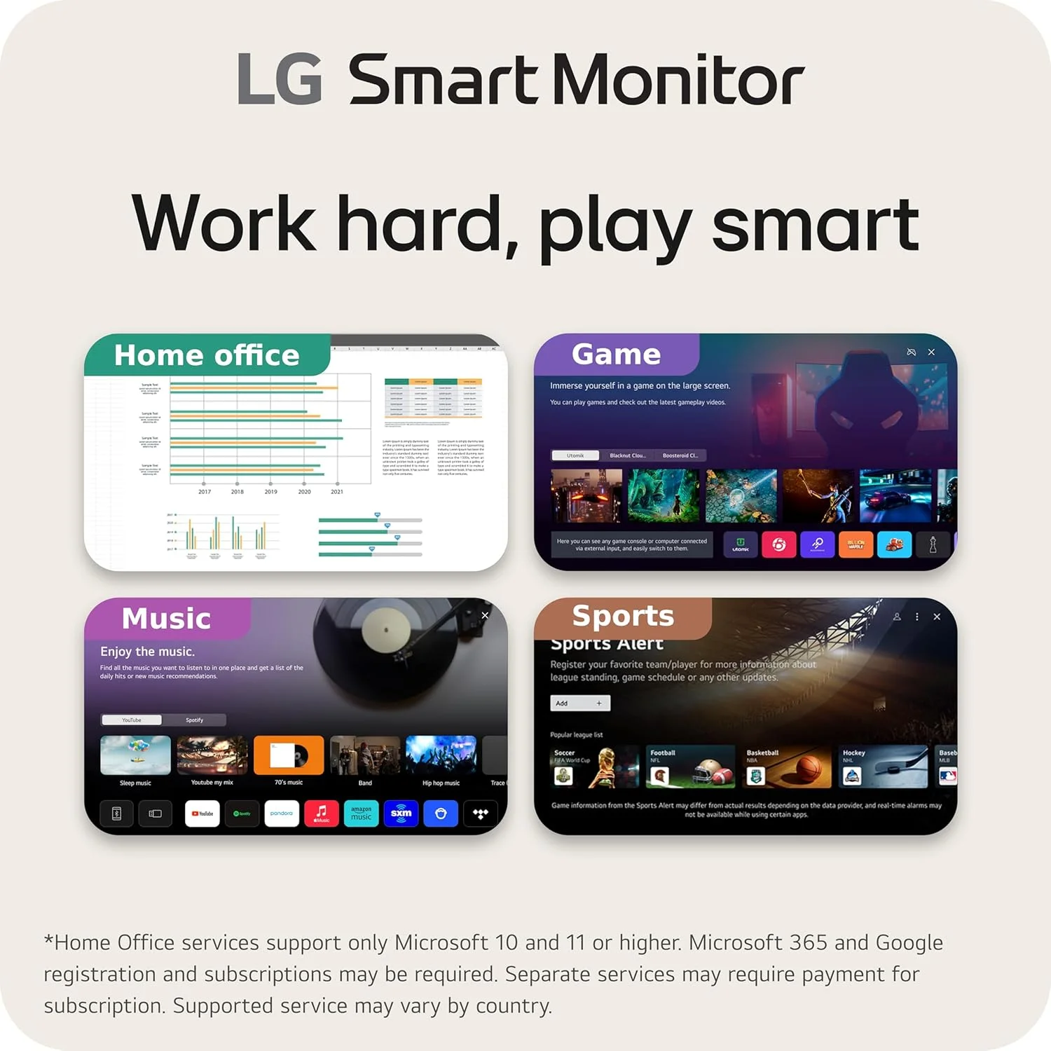 مانیتور هوشمند خمیده 34 اینچی LG مدل 34SR60QC-W با کیفیت QHD (3440x1440)، قابلیت استریم، صفحه نمایش UltraWide، سیستم عامل webOS، HDR10، نرخ نوسازی 100 هرتز، بلندگوی داخلی، AirPlay2، Screen Share، بلوتوث، برنامه ThinQ، رنگ سفید