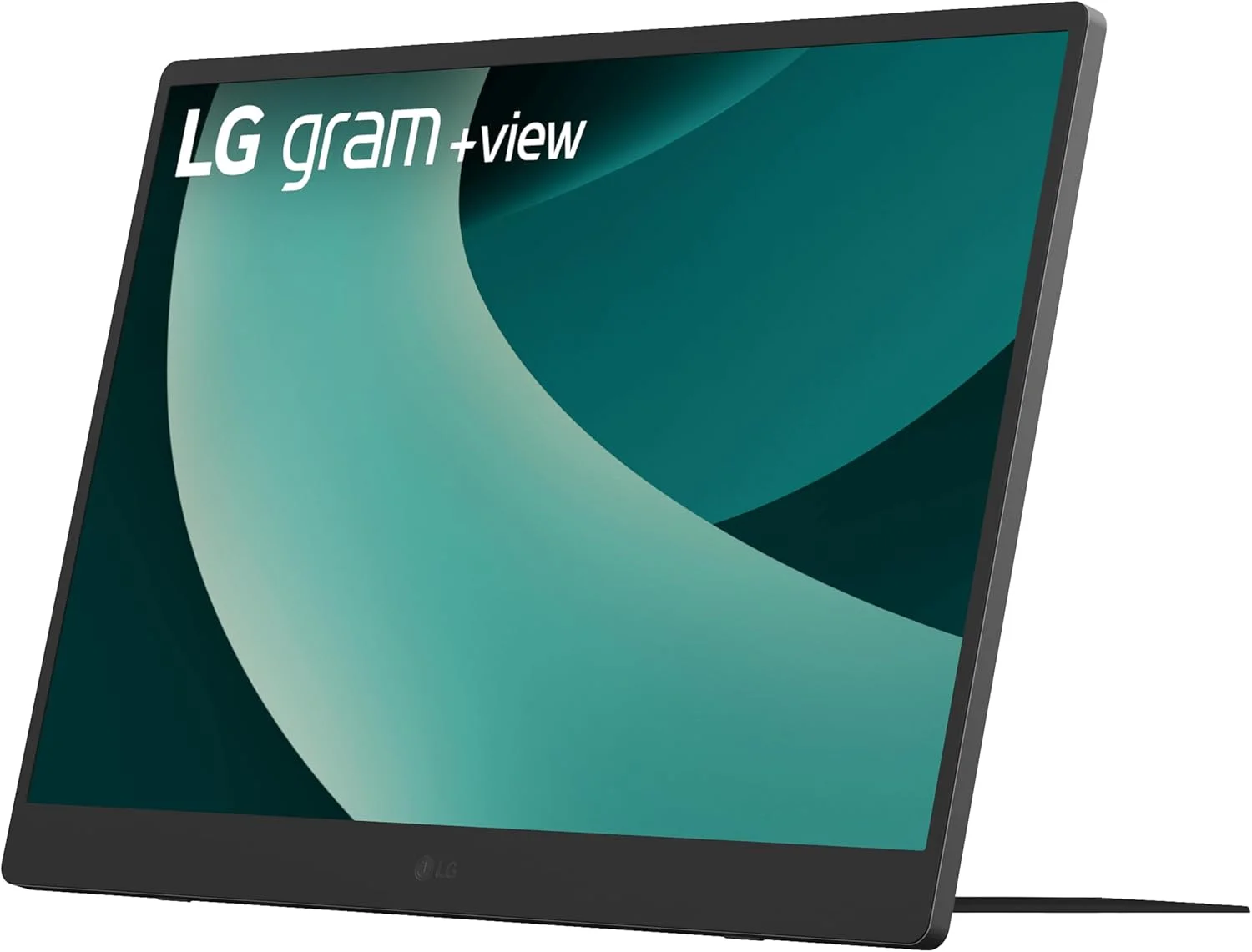 مانیتور قابل حمل 17 اینچی LG gram +View، سبک وزن، WQXGA (2560x1600) با پنل IPS ضد تابش نور، نسبت تصویر 16:10، پوشش رنگی تا 99% DCI-P3، بلندگوی داخلی، USB Type-C، DisplayPort، mini HDMI - نقره ای تیتانیومی
