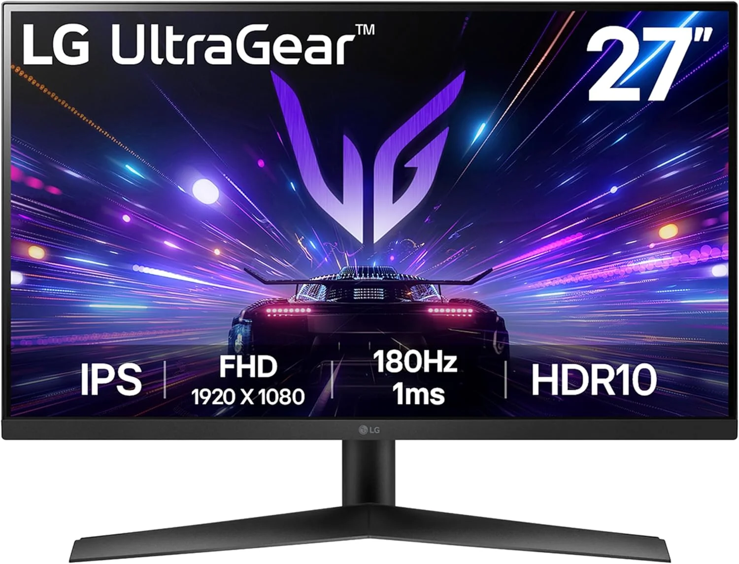 مانیتور کامپیوتر ال جی 27GS60F سایز 68.6 سانتی متر [27 اینچ] رزولوشن 1920 x 1080 پیکسل Full HD LCD مشکی